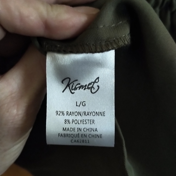 Kismet Army Green Jacket Blazer Size L - Picture 6 of 7